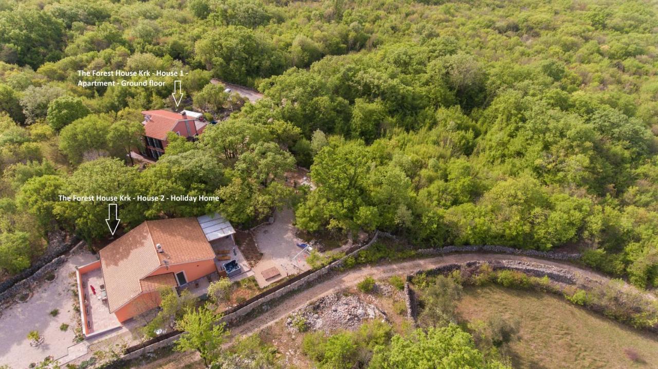 The Forest House Krk 2 Kras Exterior foto